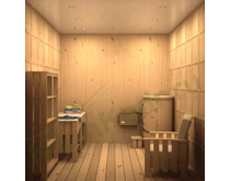 Массажный SPA кабинет с кедровой бочкой